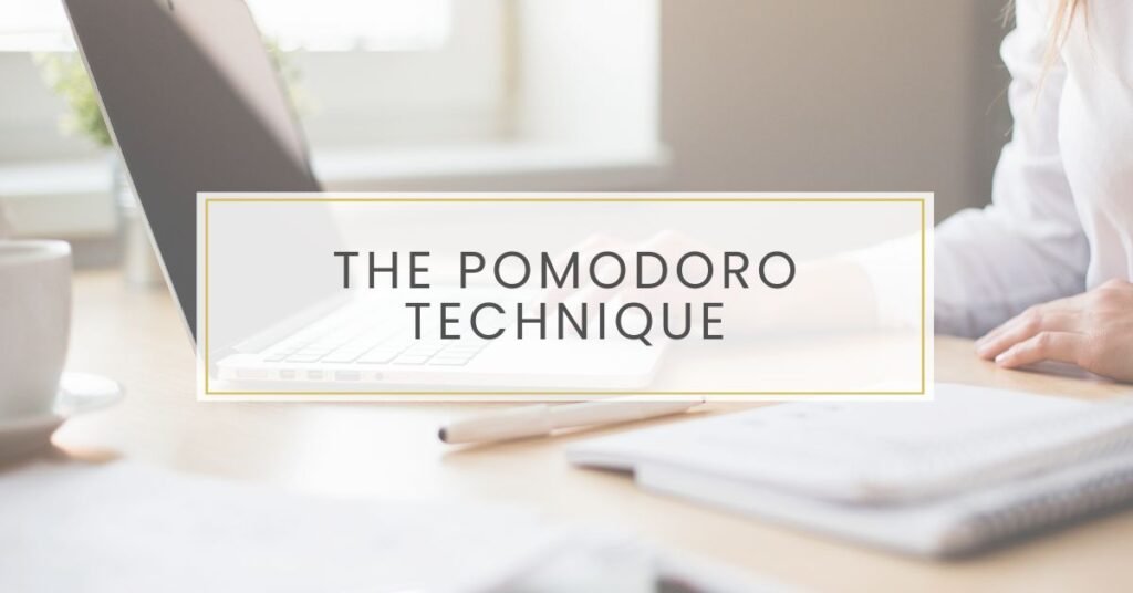 The Pomodoro Technique