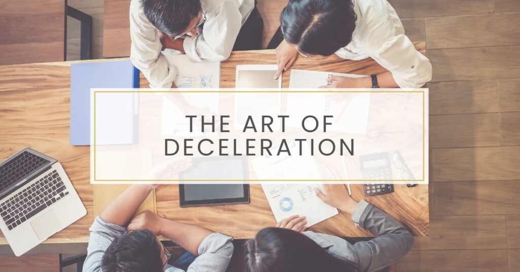 The Art of Deceleration: Productivity Tips for the Year-End Slowdown